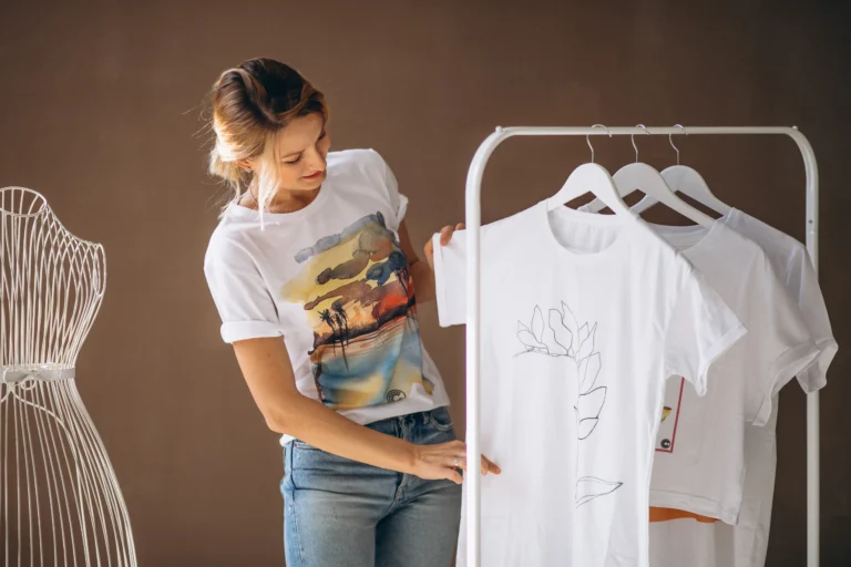 male and female t-shirts
